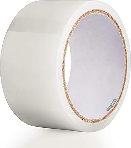 LLPT Repair Tape 2” x 33 Ft Vinyl RV Tent Repair Tape Punctures Protection Patch Tape for Camper Tent Awning Patio Canopy Tarpaulin Furniture Storage Box Transparent (RTC233)