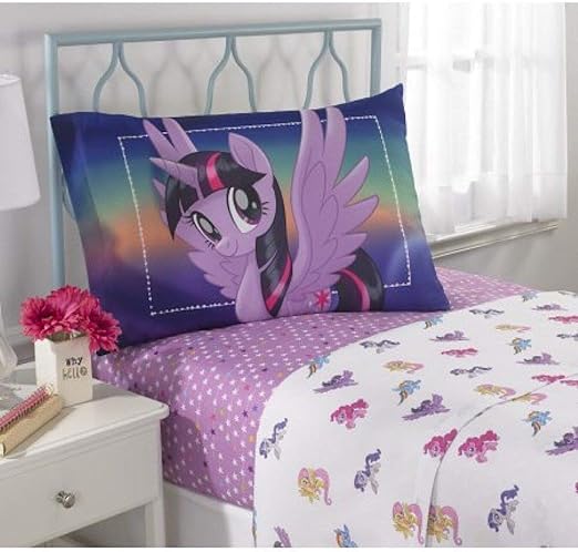 Amazon Com My Little Pony Movie Microfiber Full Size Bedding