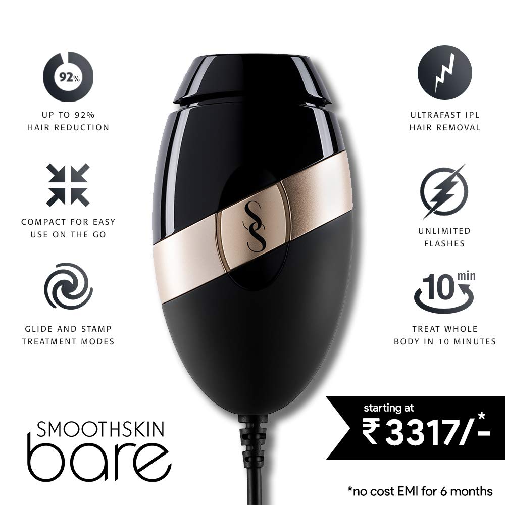 Smoothskin Bare Ultrafast Ipl Hair Removal System Home Use Laser