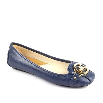 michael kors flats blue
