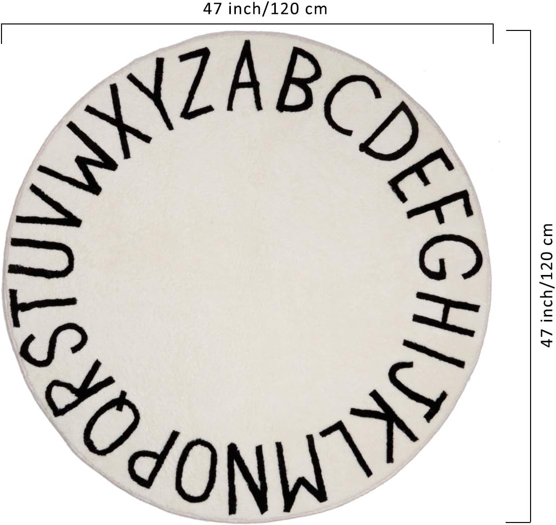 alphabet nursery rug