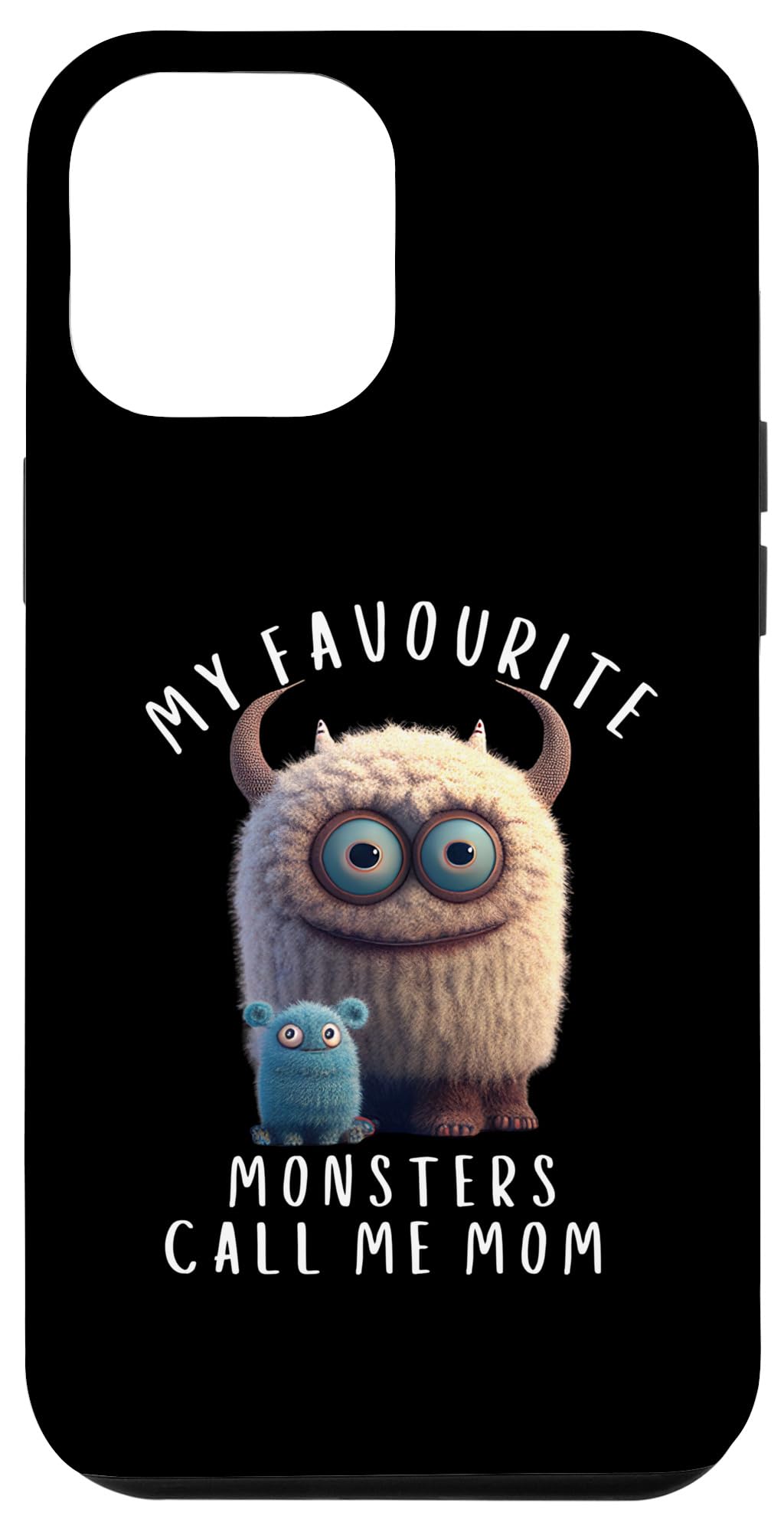 iPhone 14 Pro Max My Favorite Monsters Call Me Mom Cute Mothers Day Case