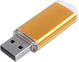 Peowuieu 64MB USB 2.0 Flash Drive Pen Drive U Disk Golden PC TV 53mm view 4