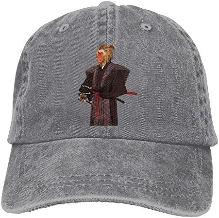 NZMCAP Mokey Japanese Warrior Unisex Baseball Caps Cartoon Snapback Hats Funny Trucker Hats Unique Denim Cap