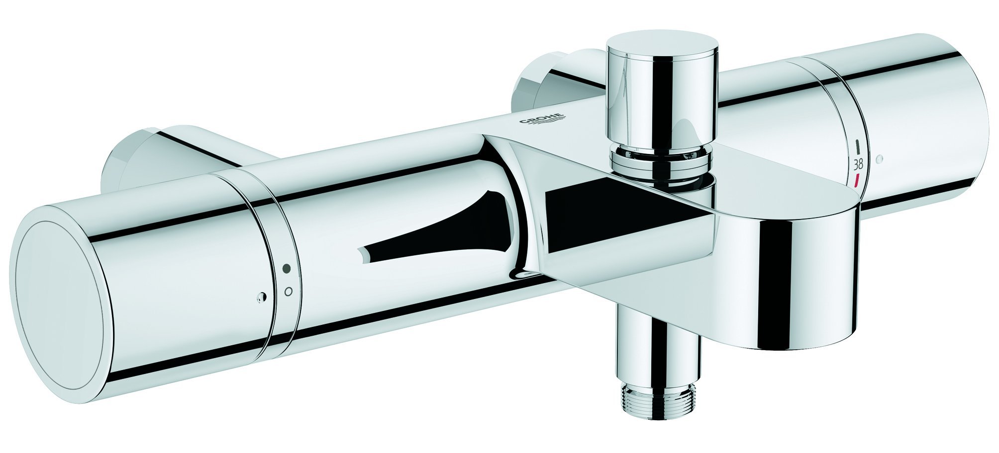 GROHE 34448000 Grohtherm 1000 Cosmopolitan Thermostatic Bath & Shower Mixer