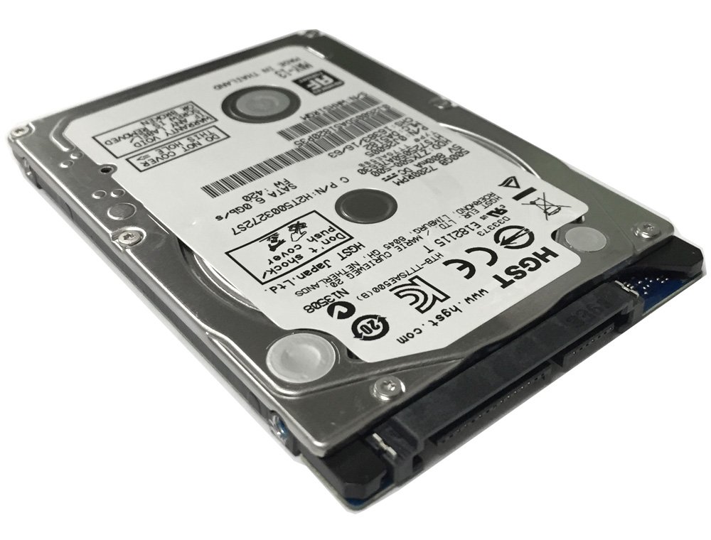 HGST HTS725050B7E630 Travelstar 500GB 2.5 inch SATA Internal Hard Drive