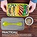 Lunch Box For Women Bento Lunch Box Container 5.5 Cup Capacity Snack Container and Utensils