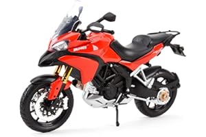 for Ducati Multistrada 1200S 1:12 Red Die Cast Vehicle Collection Hobby Motorcycle Model Toy