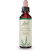 Bach Original Flower Remedies, Agrimony - Communicate Openly - Natural Homeopathic Flower Essence for Emotional Balance - Vegan, Gluten Free, Sugar Free - 20mL Dropper