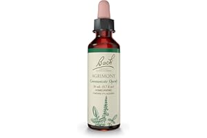 Bach Original Flower Remedies, Agrimony - Communicate Openly - Natural Homeopathic Flower Essence for Emotional Balance - Vegan, Gluten Free, Sugar Free - 20mL Dropper