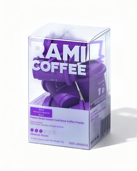 RAMI COFFEE COLD BREW FREEZE DRIED INSTANT COFFEE...