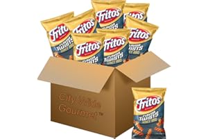 Fritos Honey BBQ Flavored Twists,2 ounce bags (Pack of 8) Bundled by City Wide Gourmet