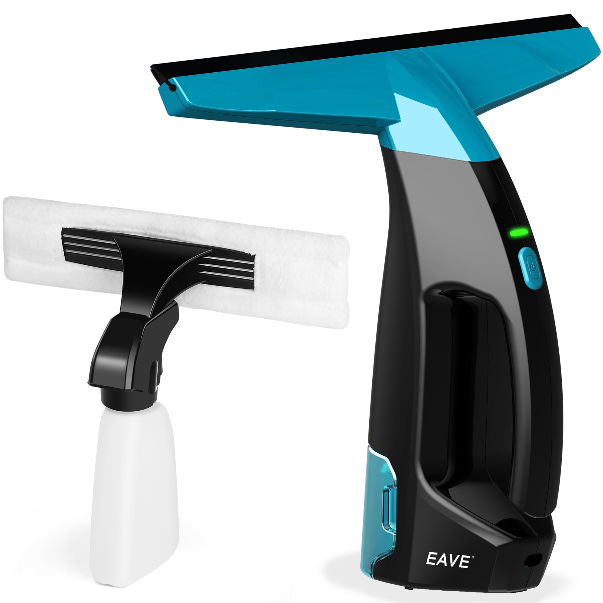 Photo 1 of Rechargeable Window Vac, Electric Window Vacuum Squeegee, with 11 in. Squeegee Blade & 200ml Water Tank, Cordless Window Vacuum Cleaner Set for Cleaning Windows, Shower Doors, Mirrors, Tiles