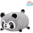 CozyWorld 8'' Raccoon Stuffed Animals Plush Racoon Original Plushie Squishy Pillow Cute Soft for Boys Girls
