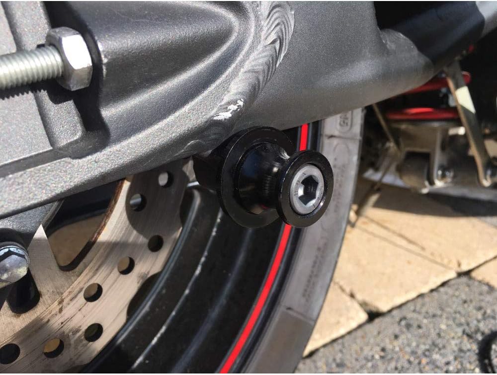 Orange 10MM Motorcycle Swing Arm Sliders Spools CNC Swingarm Arm Stand Screw For KTM Duke 125 200 2012-2015 Duke 390 2013-2015: Automotive