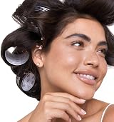 Kitsch Ceramic Thermal Hair Rollers Self Grip Curlers 8 Pcs Black view 6