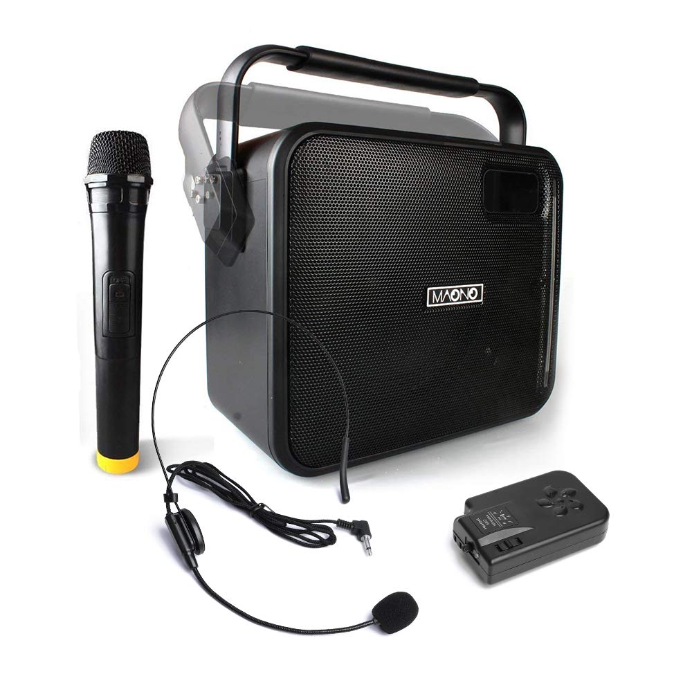 Wireless PA System with Wireless Mic&Headset Mic Karaoke