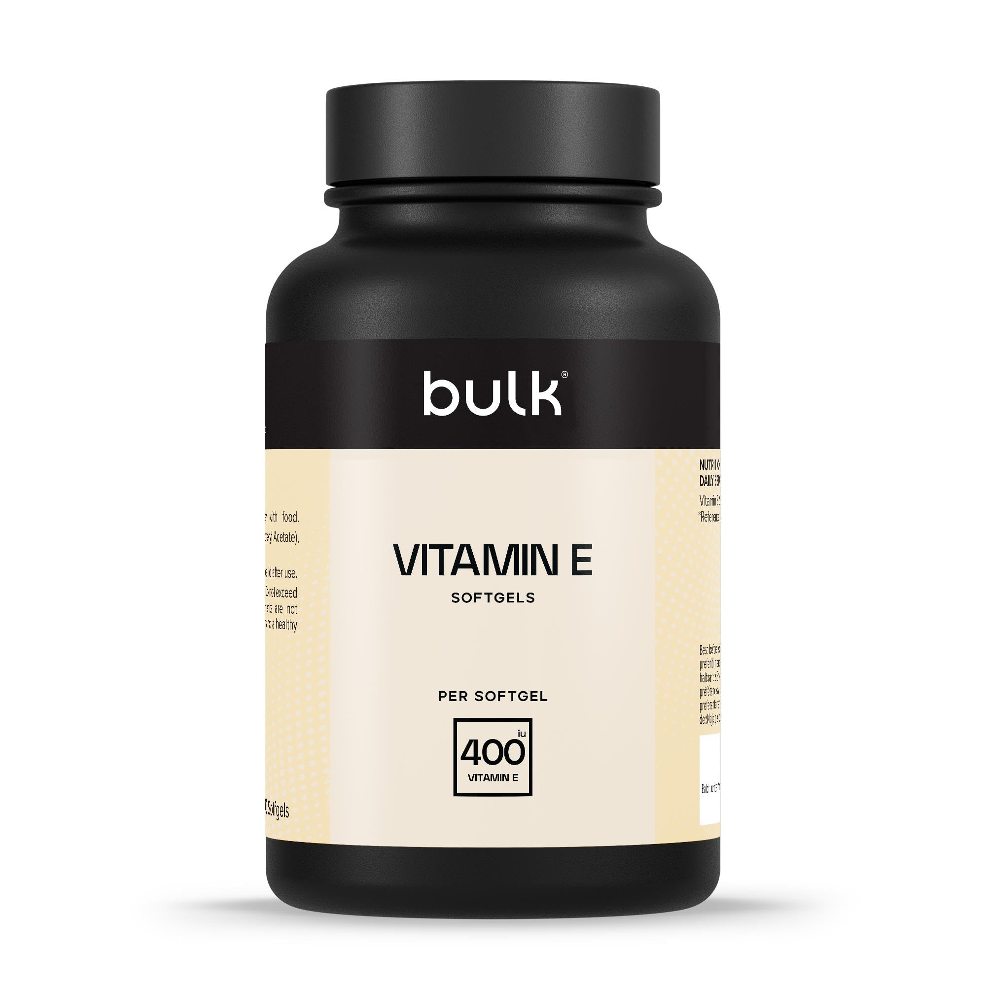 Bulk Vitamin E Softgels, 400IU, Pack of 270