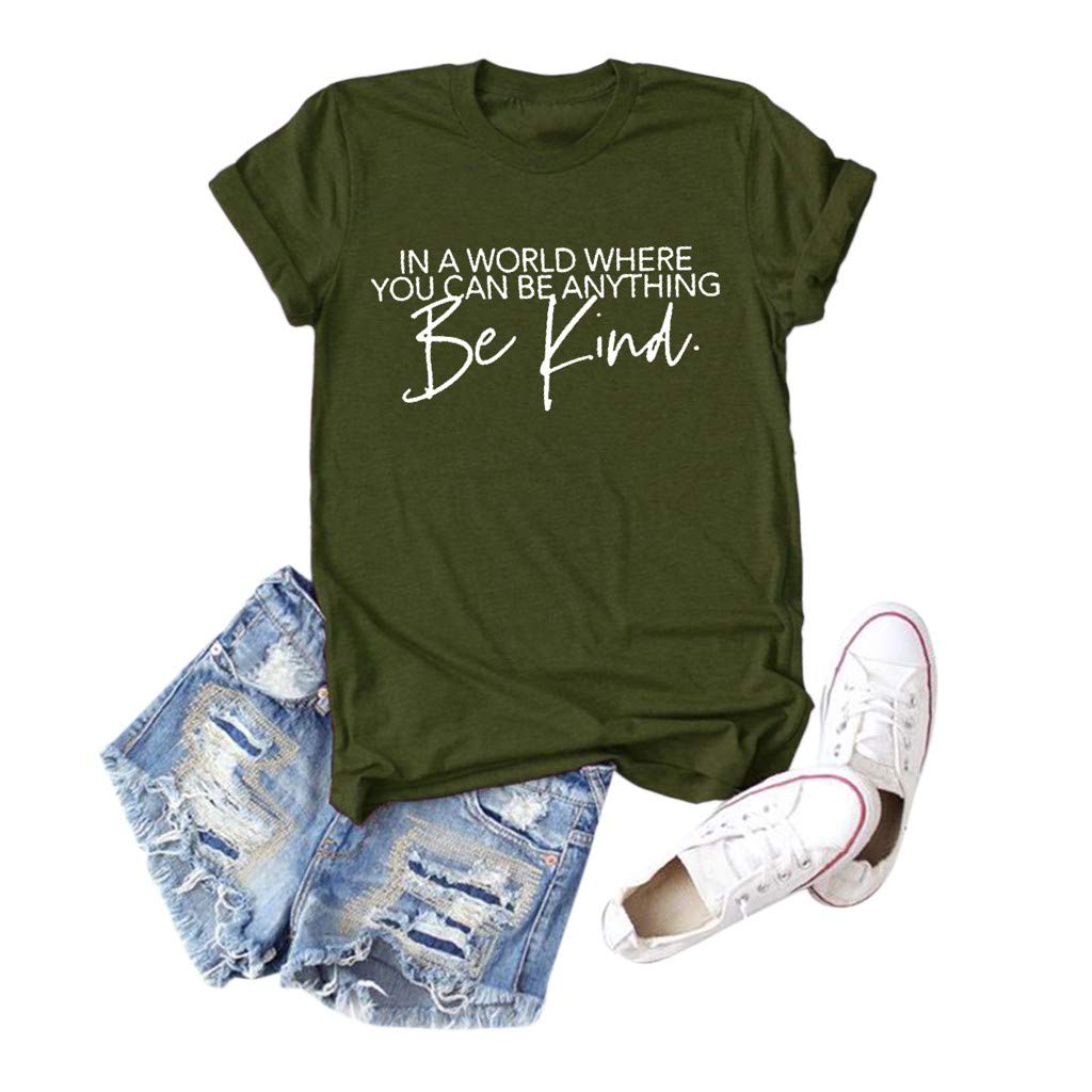 FABIURT Women Summer Crewneck Short Sleeve Graphic Sunflower Print Tops Cotton Casual Blouse Tunic Shirt Plus Size