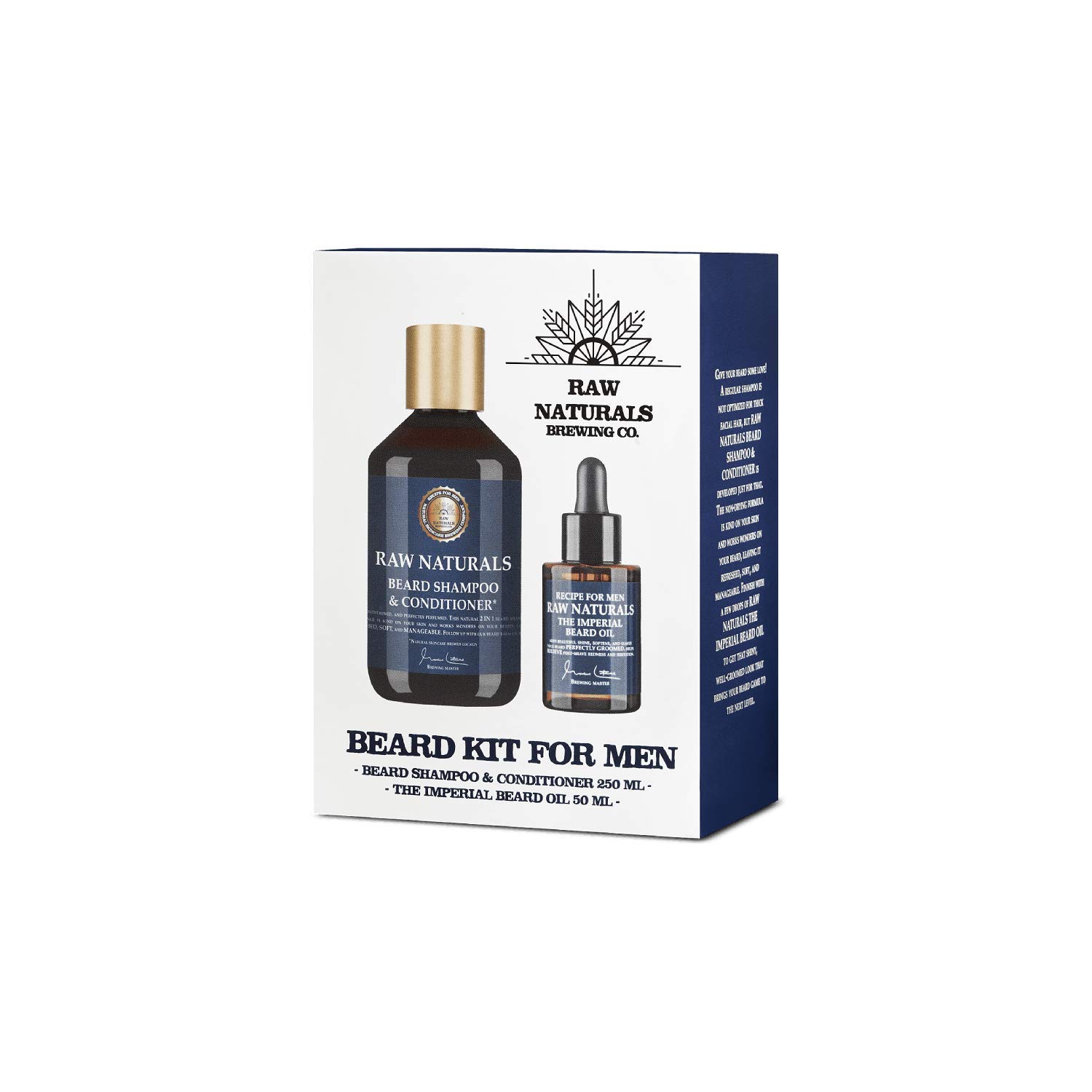 Raw Naturlas Beard Kit