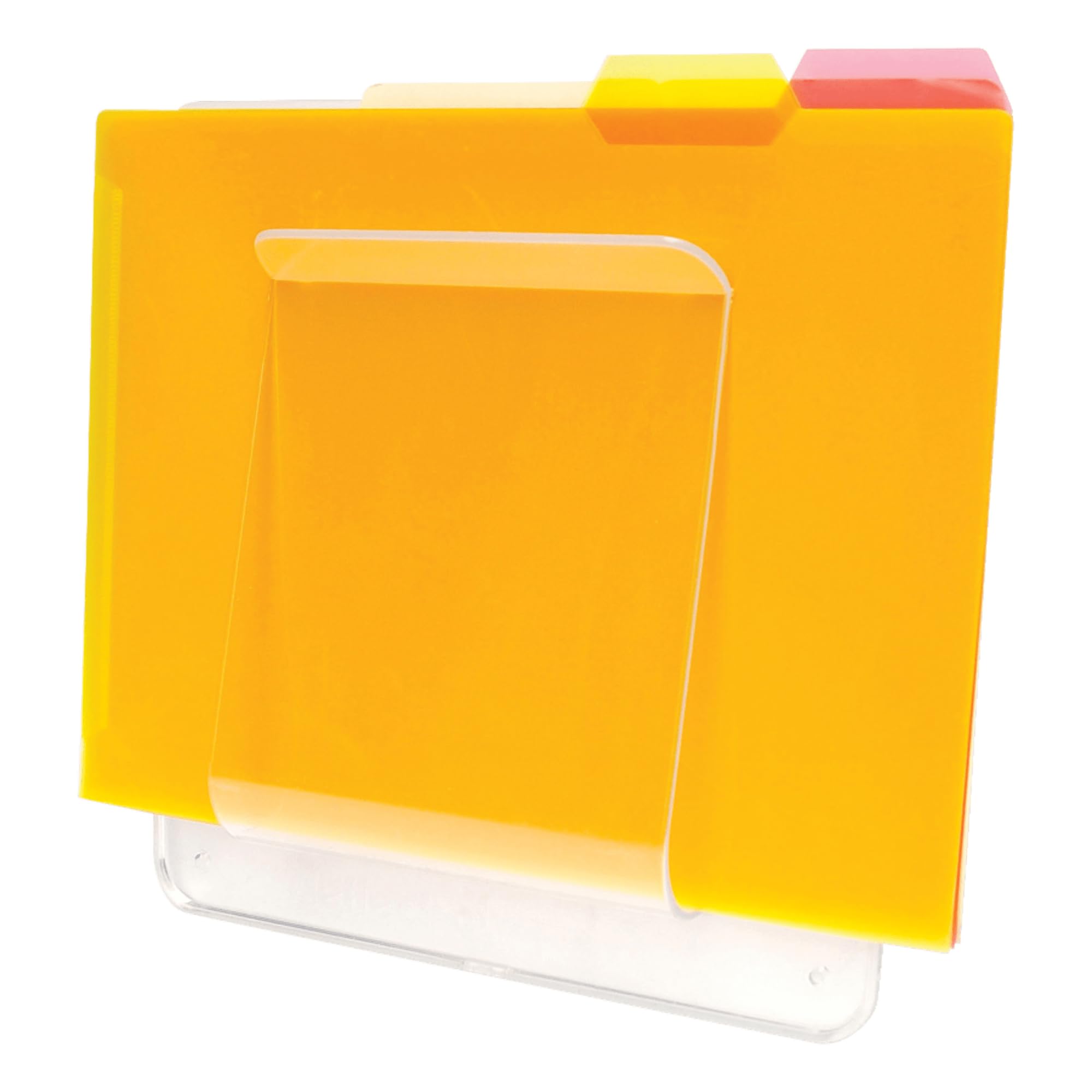 Deflecto Unbreakable Files Or Chart Holder Wall-mounted W254xH267mm Clear Ref 65501