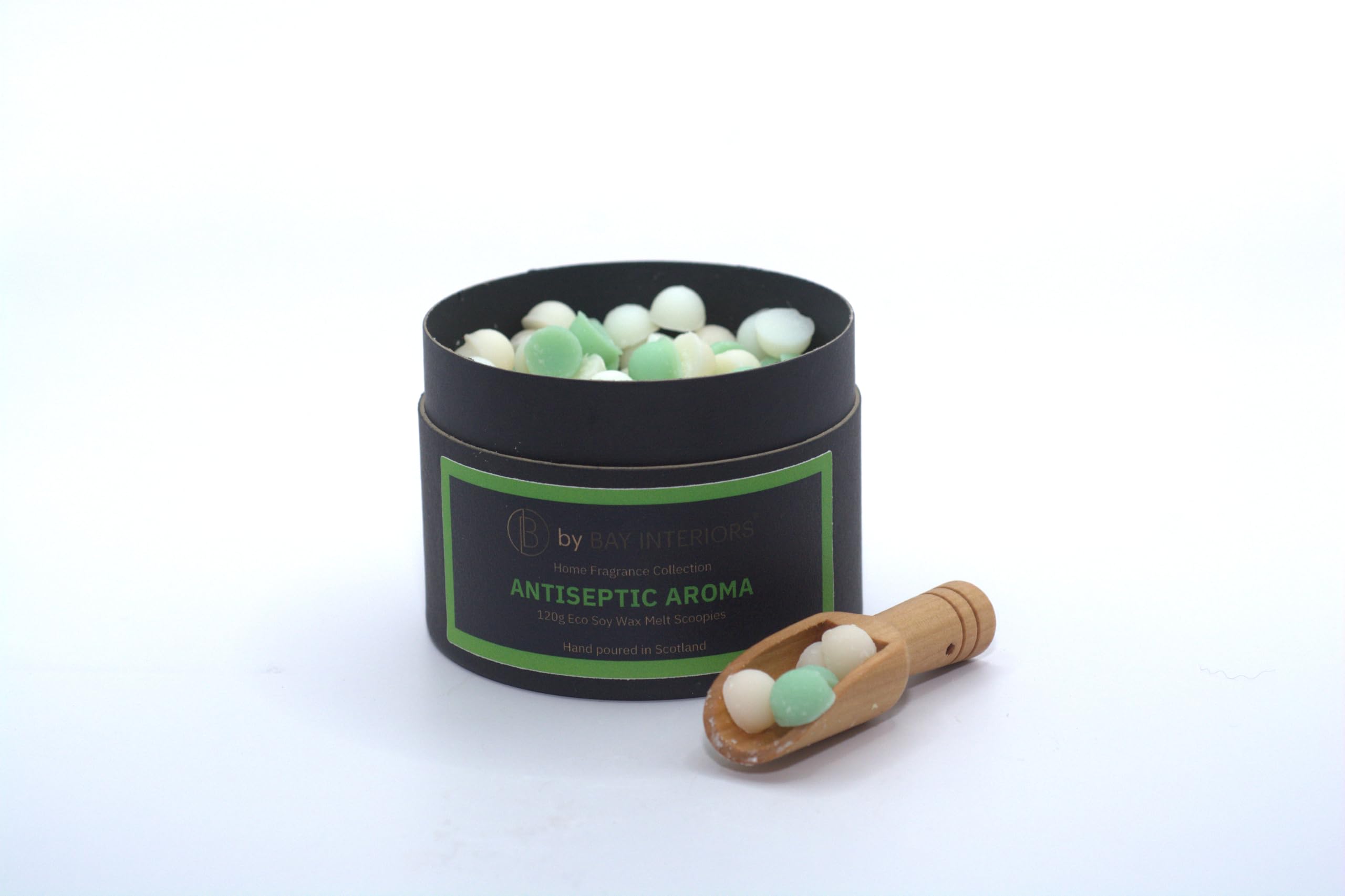 Scoopies Eco Soy Wax Scoopable Melts Highly Scented Vegan No Plastic 120g by Bay Interiors (Antiseptic Aroma)