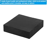PATIKIL Rubber Anti-Vibration Pads 4 Pcs Square 4x4x1 inch for HVAC Air view 4