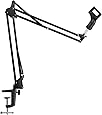 InnoGear Microphone Suspension Mic Clip Adjustable Boom Studio Scissor Arm Stand for Blue Yeti Snowball Microphone and Blue Yeti Nano