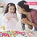 Conleke Pop Snap Beads with Mermaid Hairpin,Jewelry Making Kit(600PCS)- Hairband Necklace Bracelet and Ring Creativity DIY Set,Ideal Christmas Birthday Gifts for Girls Age 4 5 6 7 8 Year Old Kids Toys