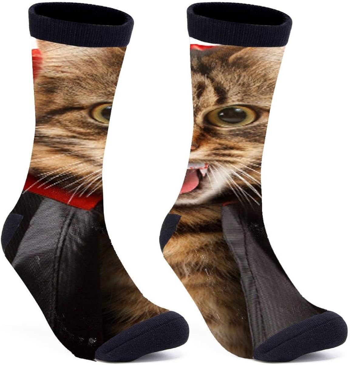 Cats Vampires Compression Socks Novelty Thick Stockings