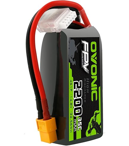 2x Ovonic 1300mAh 4S 100C Lipo Battery - 14.8V XT60 For FPV Drone IFlight MegaBee
