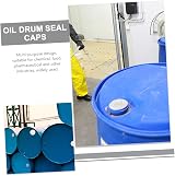 MUCKLILY 10pk Plastic Drum Bung Caps for 200L Barrels Leak-proof Dust Seals view 5