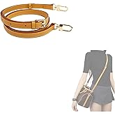 DGAZ Vachetta Leather Adjustable Crossbody Strap for Speedy Bag with Gift Box, Handmade Shoulder Strap