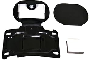 Cyreedom Motorcycle License Plate Frame License Bracket Mount Kit for Harley Electra Glide Road Ultra Limited CVO FLHTKSE FLHTCU FLHTCUL FLHTKL FLTRUSE (Black)