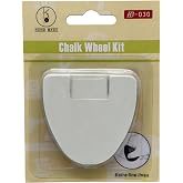 YEQIN Chalk Wheel Fabric Marker Tailor's Chalk DIY Sewing Parts (White)