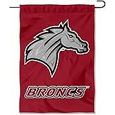 Rider Broncs Garden Flag Double Sided Banner