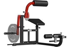 GMWD AB/Back Machine, AB Crunch Back Extension Machine, AB Workout Machine, Core Machine Upper Body Strength Training Home Gym Equipment