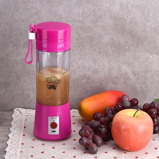 Amazon.com: Electric Fruit Juicer Machine Mini Portable USB Rechargeable Smoothie Maker Shake Juice Slow Juicer Bottle Squeezers Cup juicer: Kitchen & ...