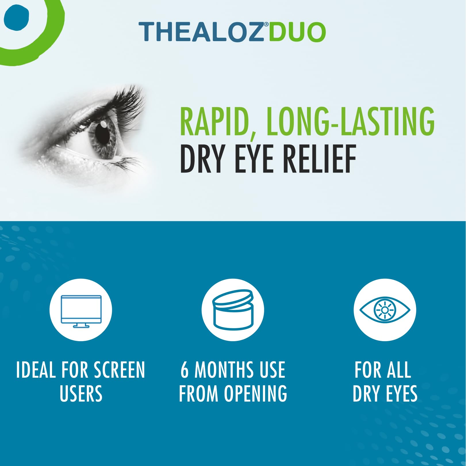 Mua Thealoz Duo Eye Drops Rapid & LongLasting Relief for Dry, Tired