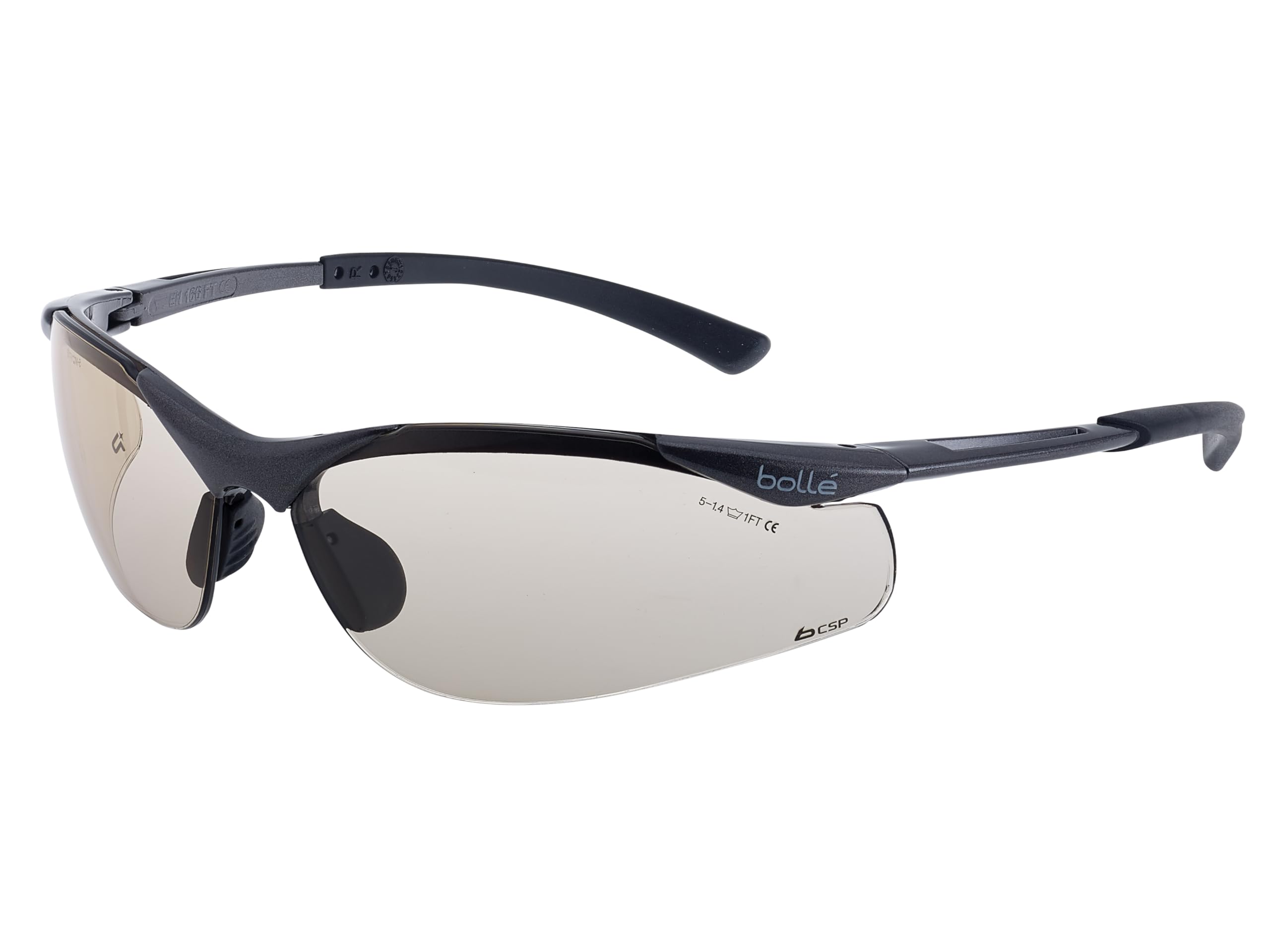 Bolle Safety Contour Safety Glasses CSP Lens with PLATINUM Coating Multi Colour