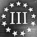 2x2 Inch Small Three Percenter Window Decal Molon Labe 2nd Amendment We Will Not Comply, We Will Not Be Disarmed