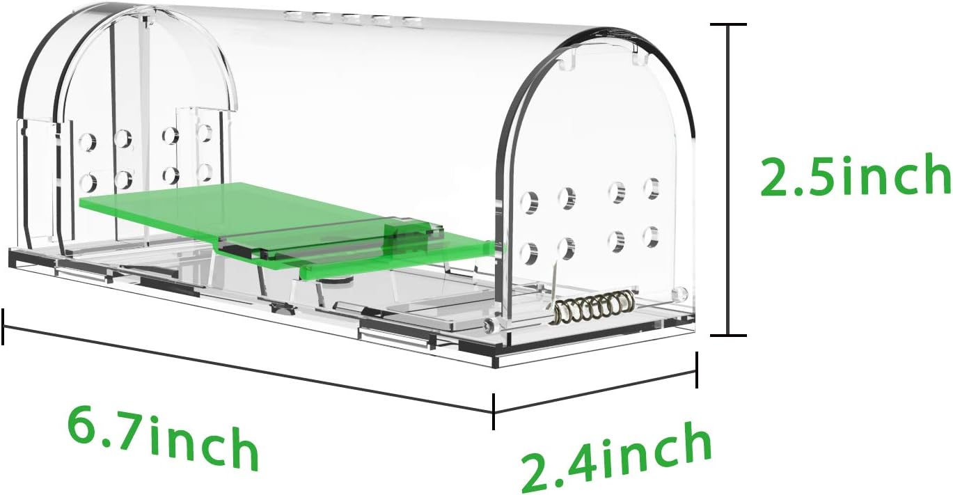 Thanos Smart Mouse Trap No Kill Mousetraps Live Catch That Works Safe for Home : Garden & Outdoor