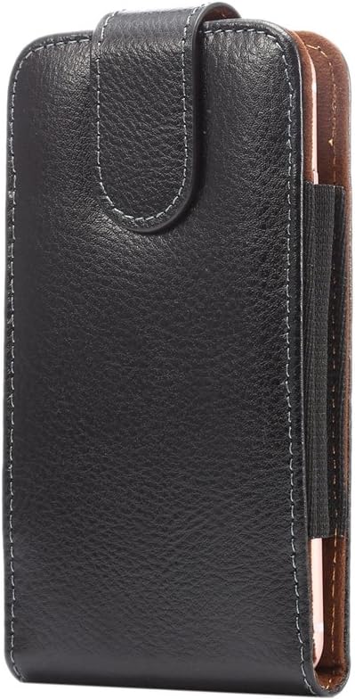 Yaristargeneral Iphone 7 Case Genuine Leather Vertical Hip For Iphone 8 Holster Iphone 6 6S 4.7 Below 4.8inch Flip Premium Pouches Clip Belt Men Bag Black