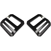 LXLVOUEG G Hook Buckles Tactical Adjustable Webbing G Shaped Wave Buckle with Adjustable Spring Door, G-Clip Backpack Strap