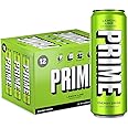 PRIME Energy LEMON LIME | Zero Sugar Energy Drink | Preworkout Energy | 200mg Caffeine with 355mg of Electrolytes and Coconut Water for Hydration| Vegan | Gluten Free |12 Fluid Ounce | 12 Pack