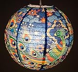 Peacock Paper Lantern