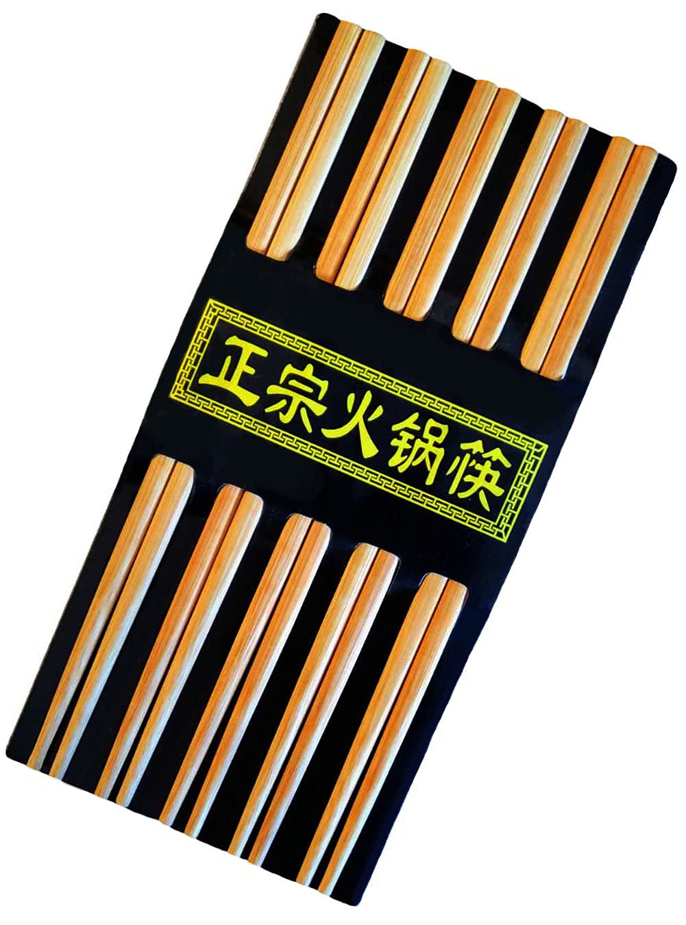 Chinese Japanese Sushi Sticks Bamboo Bamboo Set 20 Pieces (10 Pairs)