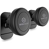 WixGear Magnetic Car Mount [2-Pack] - Universal Stick-On Dashboard Magnetic Phone Holder for Car, Strong Magnet Mount for Cel