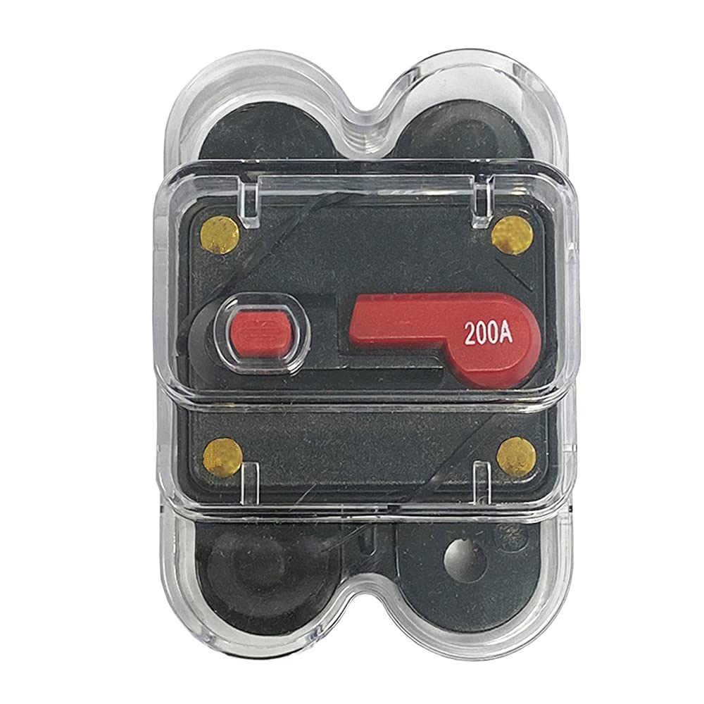 Offgridtec® DC Manual Circuit Breaker 12V 24V 48V 200A IP56 Overload Short Circuit