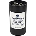 Appli Parts Motor Start Capacitor 485-533 Mfd (microfarads) uF 110-125 VAC Universal fit for Electric Motor Applications 1-3/4 in Wide 3-3/8 in Height CON-485-110